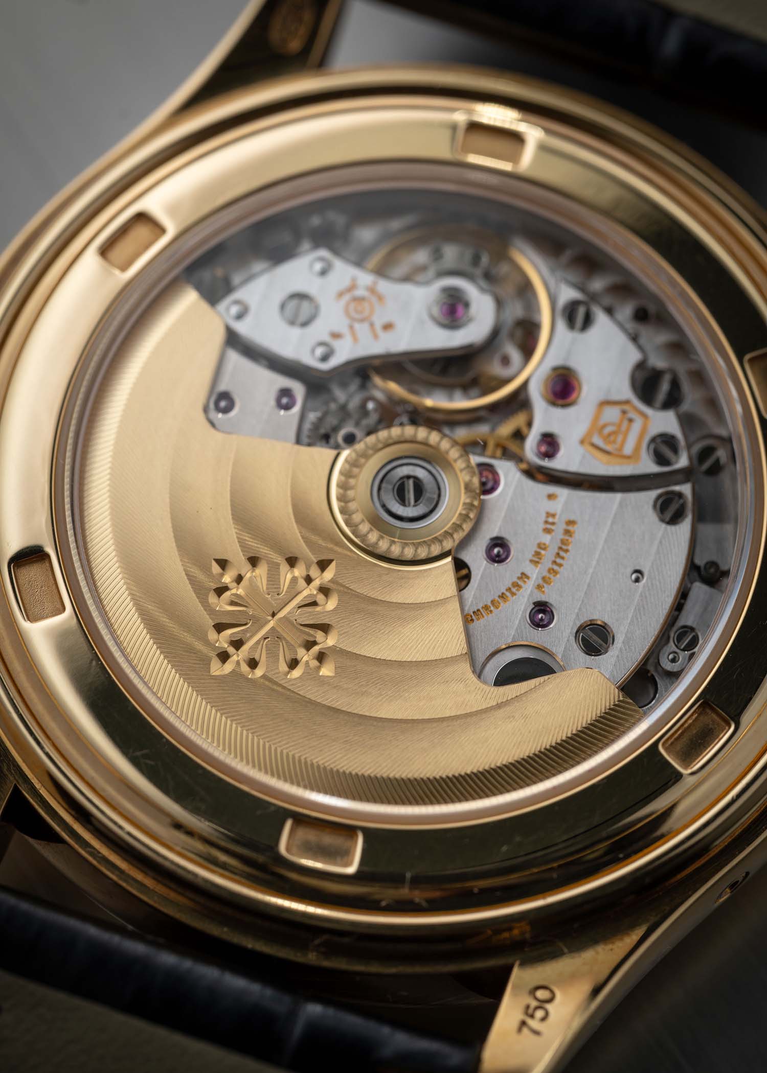Patek Philippe Complications Annual Calendar Moonphase Yellow Gold Grey Sunburst 5146J-010
